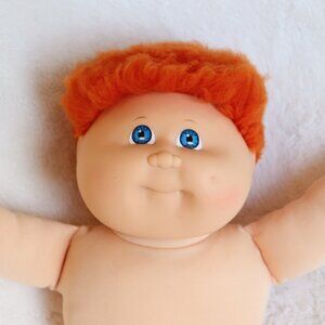Cabbage Patch Kid  Boy Designer Line Redhead fuzzy boy